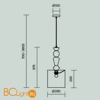 Подвесной светильник Maytoni Comforty new MOD298PL-01W2 - Фото 6