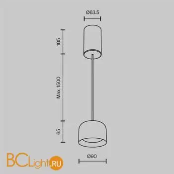 Подвесной светильник Maytoni Comfy P113-L12-3K-W - Фото 4
