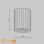 Спот Maytoni Conik gyps C121CL-GU10-W - Фото 5