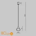 Трековый светильник Maytoni Cono new TR166-1-7W3K-M-B - Фото 8