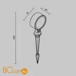 Ландшафтный светильник Maytoni Core O495FL-L18B3K - Фото 7