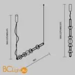 Подвесной светильник Maytoni Cosmo MOD210PL-L39B3K - Фото 7