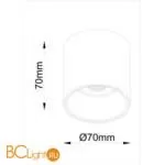 Потолочный светильник Maytoni Alfa LED 3000K 1x12Вт 24° C064CL-L12W3K - Фото 1