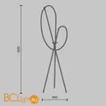 Торшер Maytoni Crochet MOD369FL-L36B3K - Фото 6