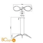 Подвесной светильник Maytoni Curve MOD156PL-L52B4K - Фото 5