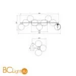 Настенный светильник Maytoni Dallas MOD545WL-09G - Фото 2