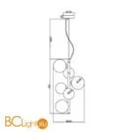 Подвесной светильник Maytoni Dallas MOD545PL-06G - Фото 3