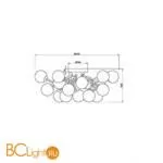 Люстра Maytoni Dallas MOD545CL-20BS - Фото 3