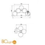 Бра Maytoni Dallas MOD547WL-05BS - Фото 1