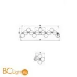 Настенный светильник Maytoni Dallas MOD547WL-13BS - Фото 1