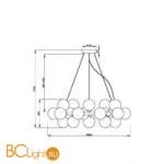 Подвесной светильник Maytoni Dallas MOD545PL-25BS - Фото 3