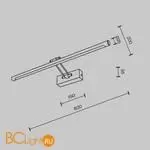 Подсветка для картин Maytoni Dazzle MIR267WL-L14CH3K - Фото 4