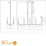 Люстра Maytoni Deja Vu MOD423CL-08C - Фото 3