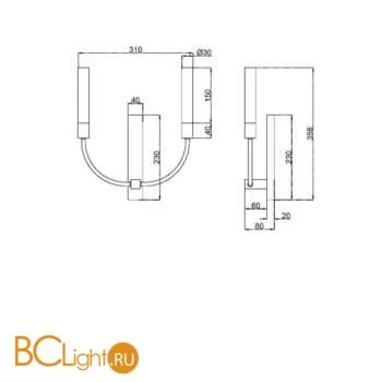 Бра Maytoni Deja Vu MOD423WL-02C - Фото 3