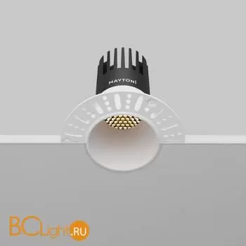 Встраиваемый светильник Maytoni Dip DL120-10W-2.7K-TRS-W - Фото 8