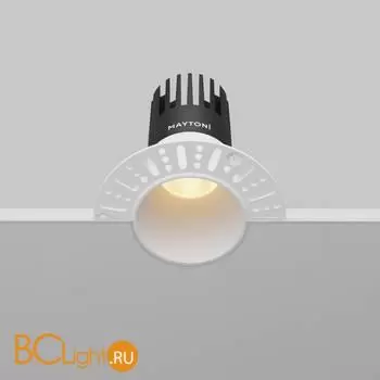 Встраиваемый светильник Maytoni Dip DL120-10W-2.7K-TRS-W - Фото 4