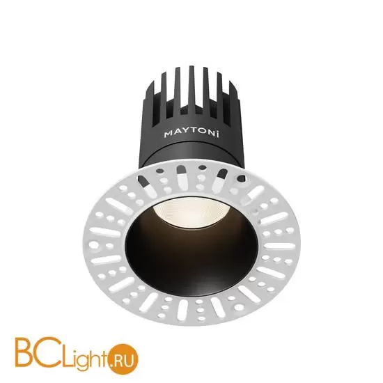 Встраиваемый светильник Maytoni Dip DL122-15W-4K-TRS-B