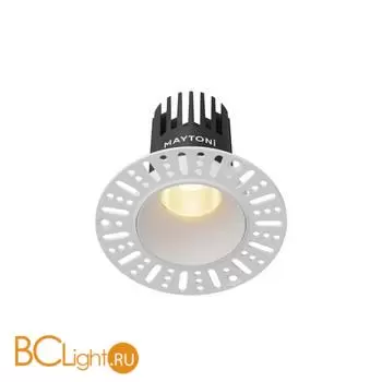 Встраиваемый светильник Maytoni Dip DL119-10W-2.7K-TRS-W