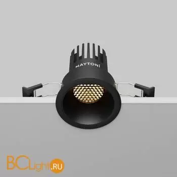 Встраиваемый светильник Maytoni Dip DL115-10W-2.7K-B - Фото 3