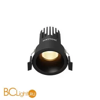 Встраиваемый светильник Maytoni Dip DL115-10W-2.7K-B