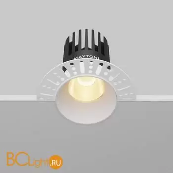 Встраиваемый светильник Maytoni Dip DL121-15W-2.7K-TRS-W - Фото 4