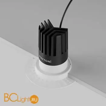 Встраиваемый светильник Maytoni Dip DL121-15W-2.7K-TRS-W - Фото 6