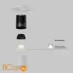 Встраиваемый светильник Maytoni Dip DL122-15W-2.7K-TRS-W - Фото 1