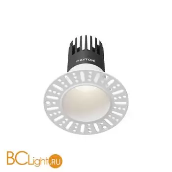 Встраиваемый светильник Maytoni Dip DL120-10W-4K-TRS-W