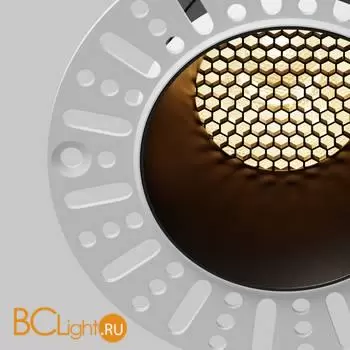 Встраиваемый светильник Maytoni Dip DL122-15W-2.7K-TRS-B - Фото 11