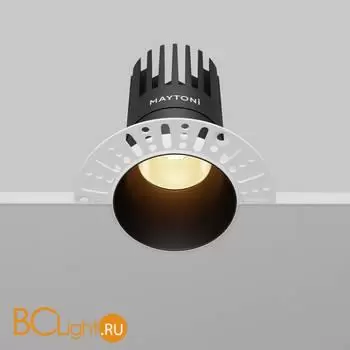 Встраиваемый светильник Maytoni Dip DL122-15W-2.7K-TRS-B - Фото 5