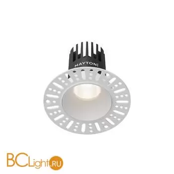 Встраиваемый светильник Maytoni Dip DL119-10W-4K-TRS-W