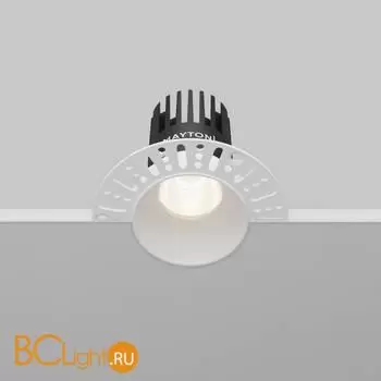 Встраиваемый светильник Maytoni Dip DL119-10W-4K-TRS-W - Фото 2