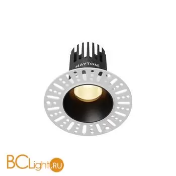 Встраиваемый светильник Maytoni Dip DL119-10W-2.7K-TRS-B
