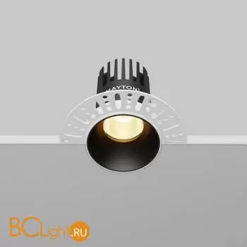 Встраиваемый светильник Maytoni Dip DL119-10W-2.7K-TRS-B - Фото 4