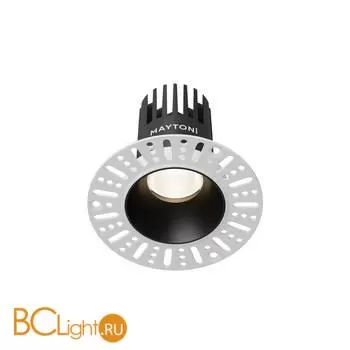 Встраиваемый светильник Maytoni Dip DL119-10W-4K-TRS-B