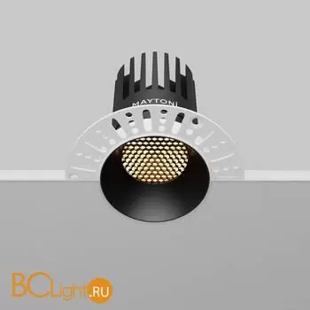 Встраиваемый светильник Maytoni Dip DL121-15W-2.7K-TRS-B - Фото 8