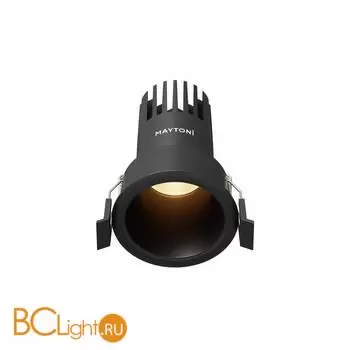 Встраиваемый светильник Maytoni Dip DL116-10W-2.7K-B