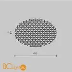 Антибликовый фильтр для светильников серии Dip 10Вт Maytoni HoneyComb001-D32 - Фото 3