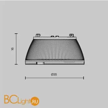 Линза для светильников серии Dip 10Вт 36° Maytoni Lens003D35-10W - Фото 5