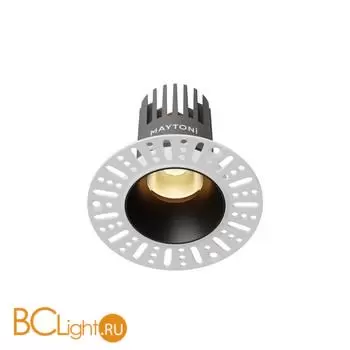 Встраиваемый светильник Maytoni Dip DL124-10W-2.7K-TRS-B