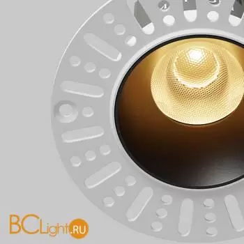 Встраиваемый светильник Maytoni Dip DL124-10W-2.7K-TRS-B - Фото 2
