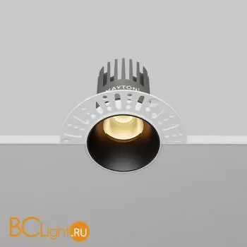 Встраиваемый светильник Maytoni Dip DL124-10W-2.7K-TRS-B - Фото 4