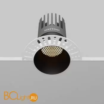 Встраиваемый светильник Maytoni Dip DL122-15W-3K-TRS-B - Фото 8