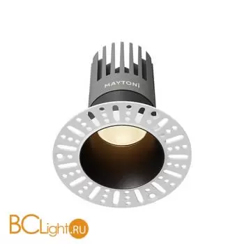 Встраиваемый светильник Maytoni Dip DL122-15W-3K-TRS-B