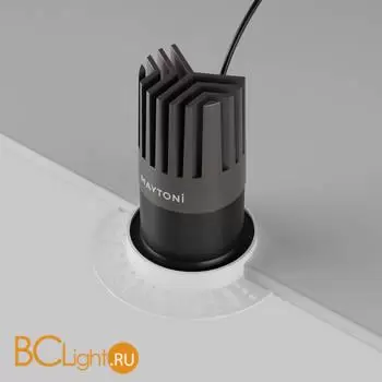 Встраиваемый светильник Maytoni Dip DL122-15W-3K-TRS-B - Фото 6