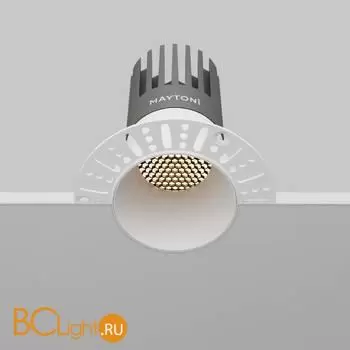 Встраиваемый светильник Maytoni Dip DL122-15W-3K-TRS-W - Фото 8