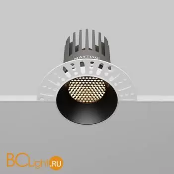 Встраиваемый светильник Maytoni Dip DL121-15W-3K-TRS-B - Фото 8