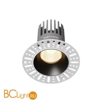 Встраиваемый светильник Maytoni Dip DL121-15W-3K-TRS-B