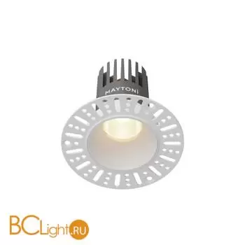 Встраиваемый светильник Maytoni Dip DL119-10W-3K-TRS-W