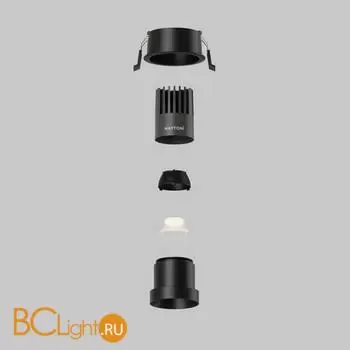 Встраиваемый светильник Maytoni Dip DL116-10W-3K-B - Фото 9